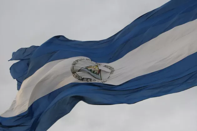 Nicaragua bandera