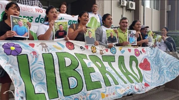 "Criminalización de personas defensoras de derechos humanos en Centroamérica"