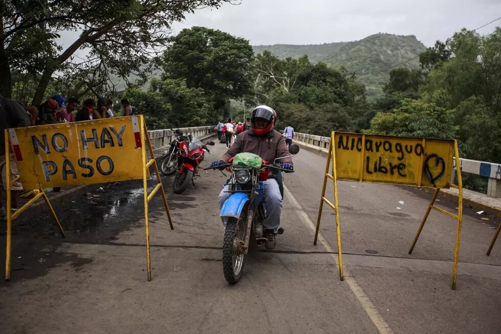 El tranque del puente de La Trinidad, el jueves 28 de junio de 2018. 