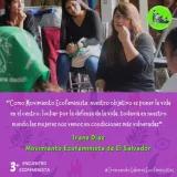 Irene ingrid Movimiento Eco Feminista de El Salvador